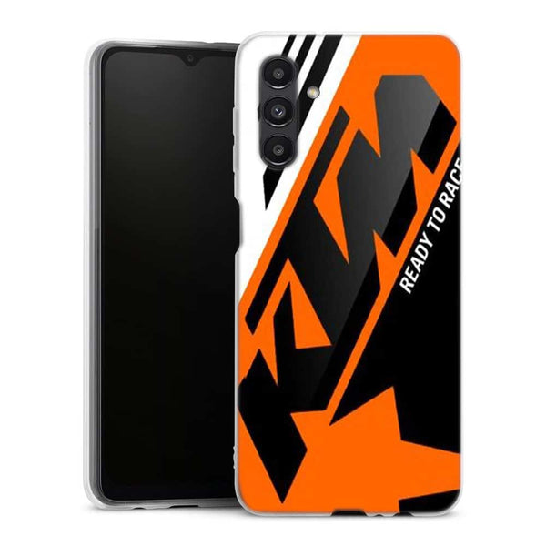 Coque Telephone Samsung A04S originale KTM Racing Orange and Black
